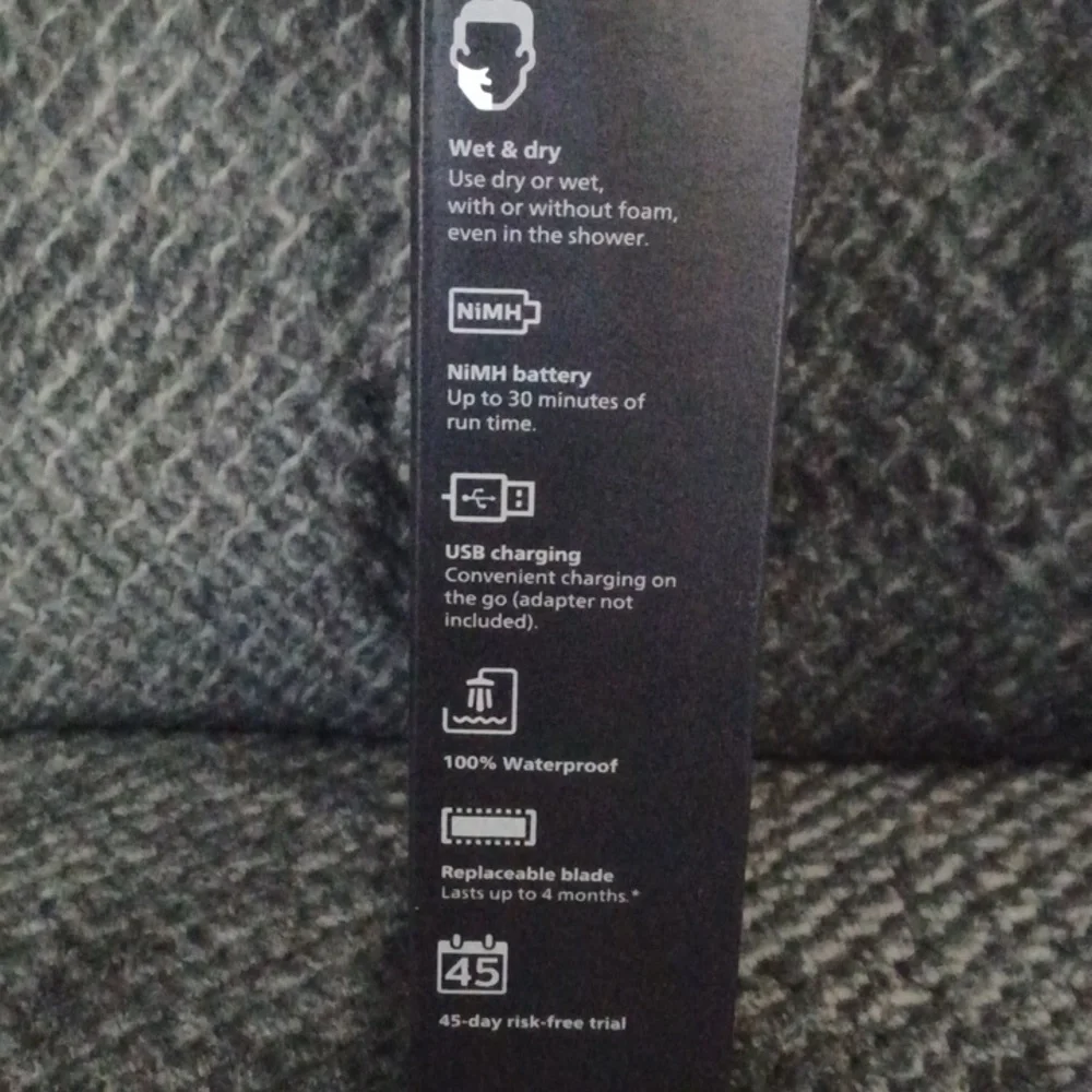 New Philips Norelco OneBlade Trimmer and Shaver